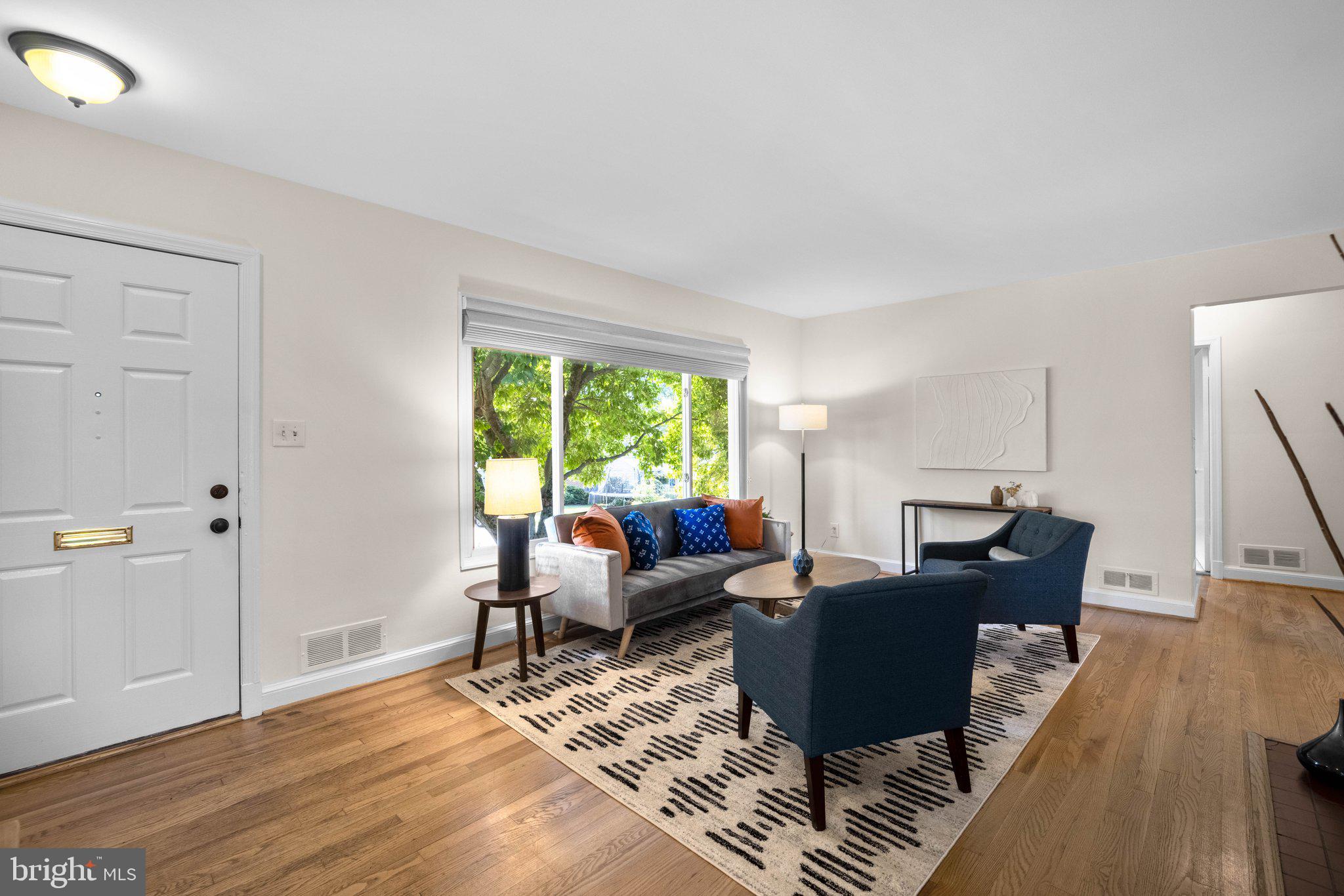 8412 Farrell Drive Chevy Chase, MD 20815 - Photo 7 of 45 Living Room with big picture window