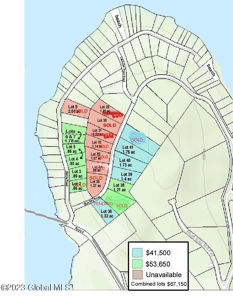 Lakeview Point Map 2023