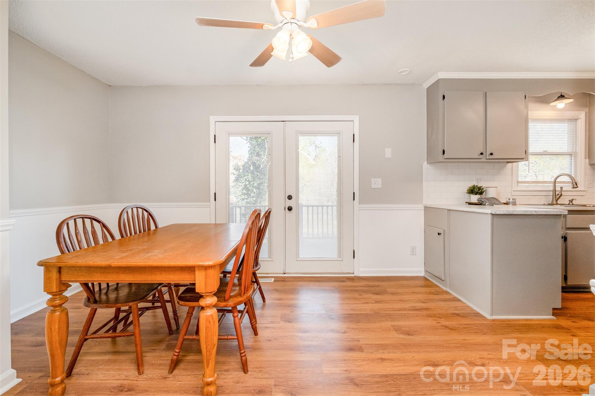 123 General Pemberton Street Stanley, NC 28164 - Photo 8 of 32 a view of a dining room with furniture and wooden floor