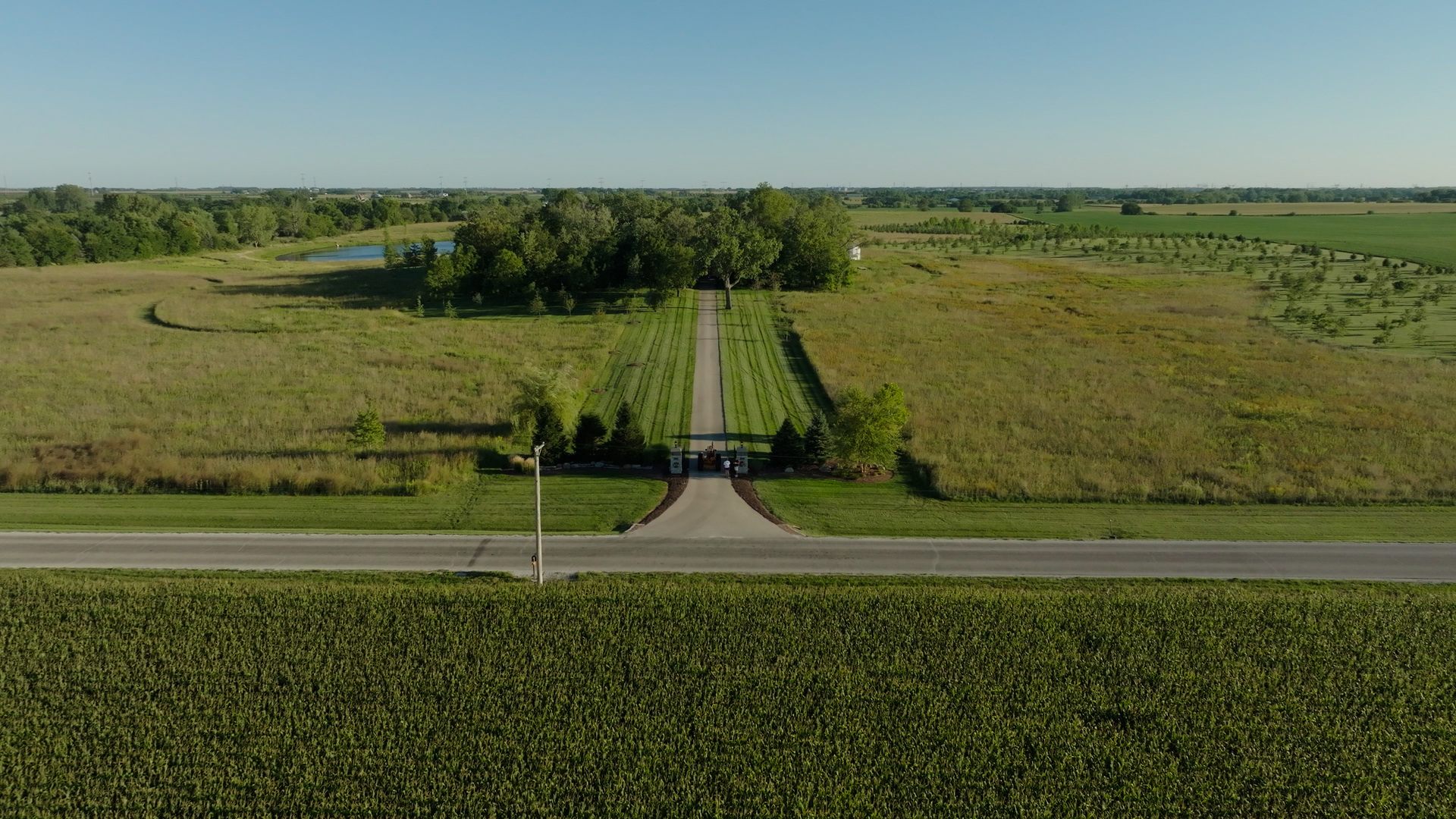 13125 Smith Road Manhattan, IL 60442 - Photo 67 of 74 a view of a lake with a yard