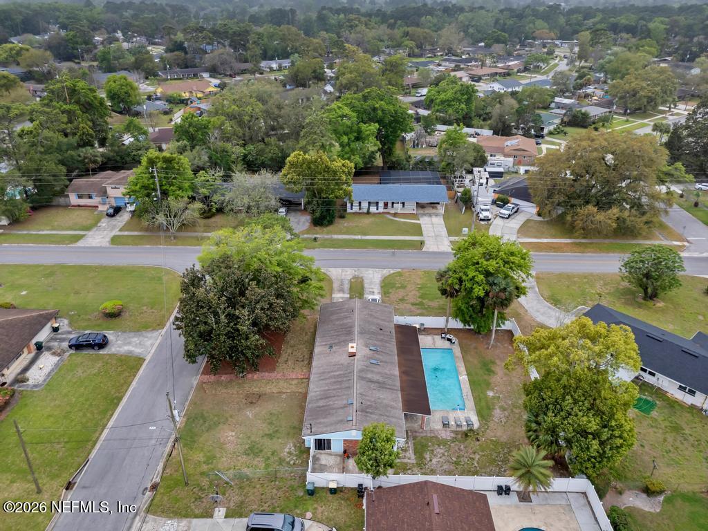 892 Trinidad Road Jacksonville, FL 32216 - Photo 36 of 37 an aerial view of a house with a garden