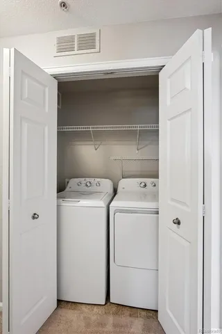 an aerial view of a building