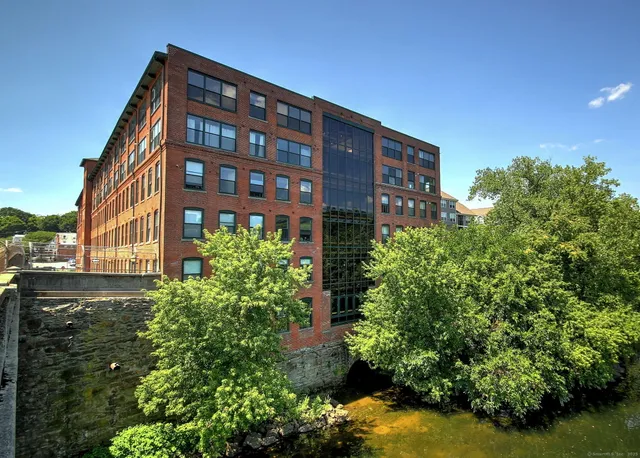 a view of a tall building