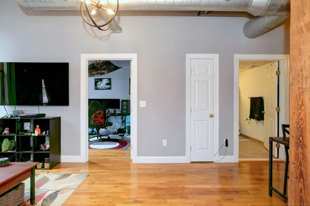 a room with musical instruments