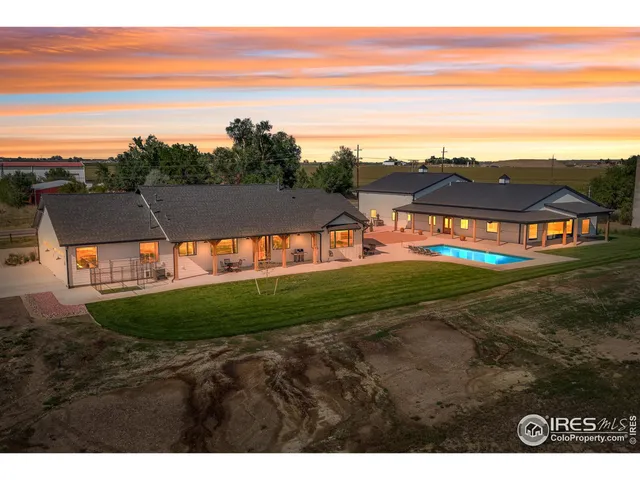 a city view with houses