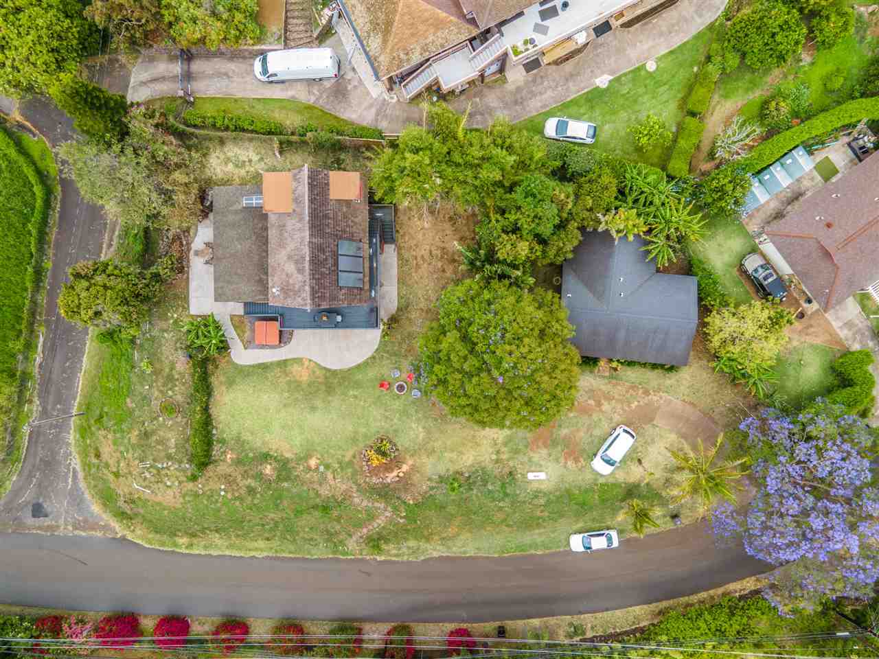 3655 Lower Kula Road Kula, HI 96790 - Photo 2 of 30 a view of a garden