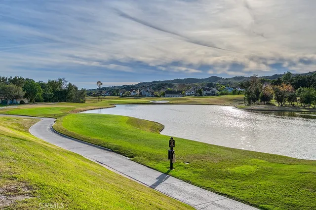 a view of a lush green field