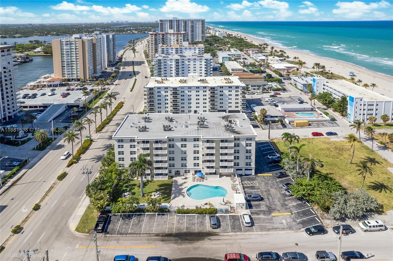 1901 South Ocean Drive, Unit 303 Hollywood, FL 33019 - Photo 5 of 29 a view of a city with tall buildings