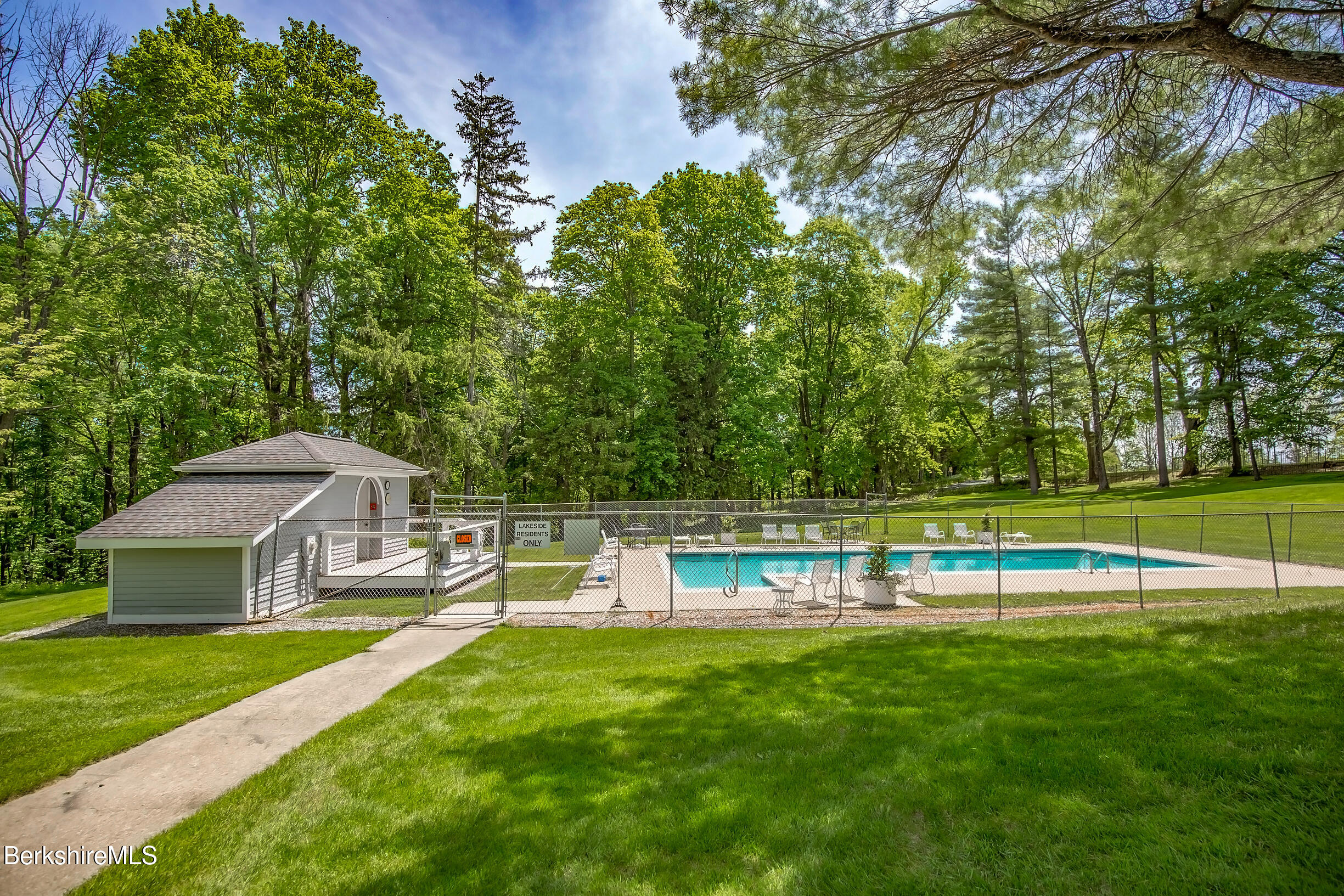 770 Summer Street, Unit 5D Lee, MA 01240 - Photo 40 of 45 a view of house with a big yard