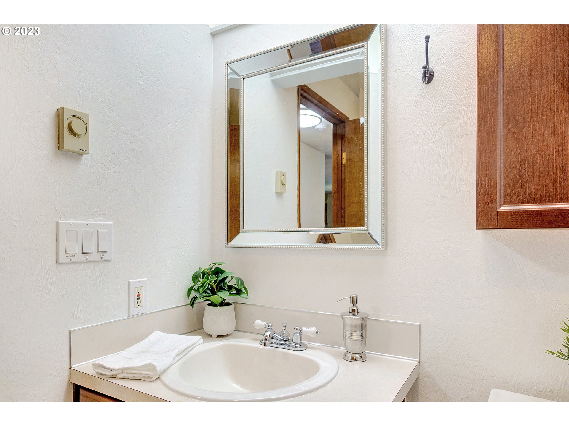 650 Harlow Road, Unit 132 Springfield, OR 97477 - Photo 10 of 36 a bathroom with a sink and a mirror