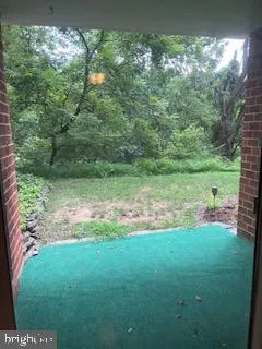 a view of yard with green space