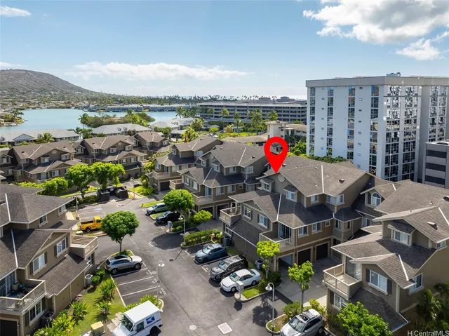 a view of a terrace with sitting area