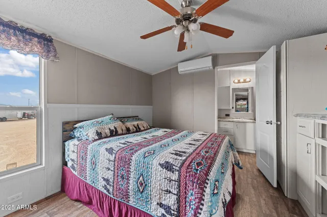 a view of a lake with mountains in the background