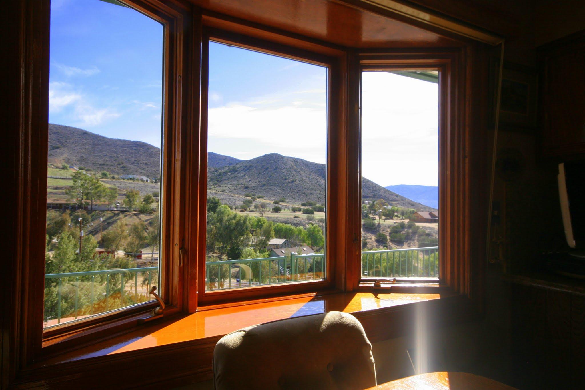 34421 Red Rover Mine Road Acton, CA 93510 - Photo 21 of 52 a room with window and view of balcony