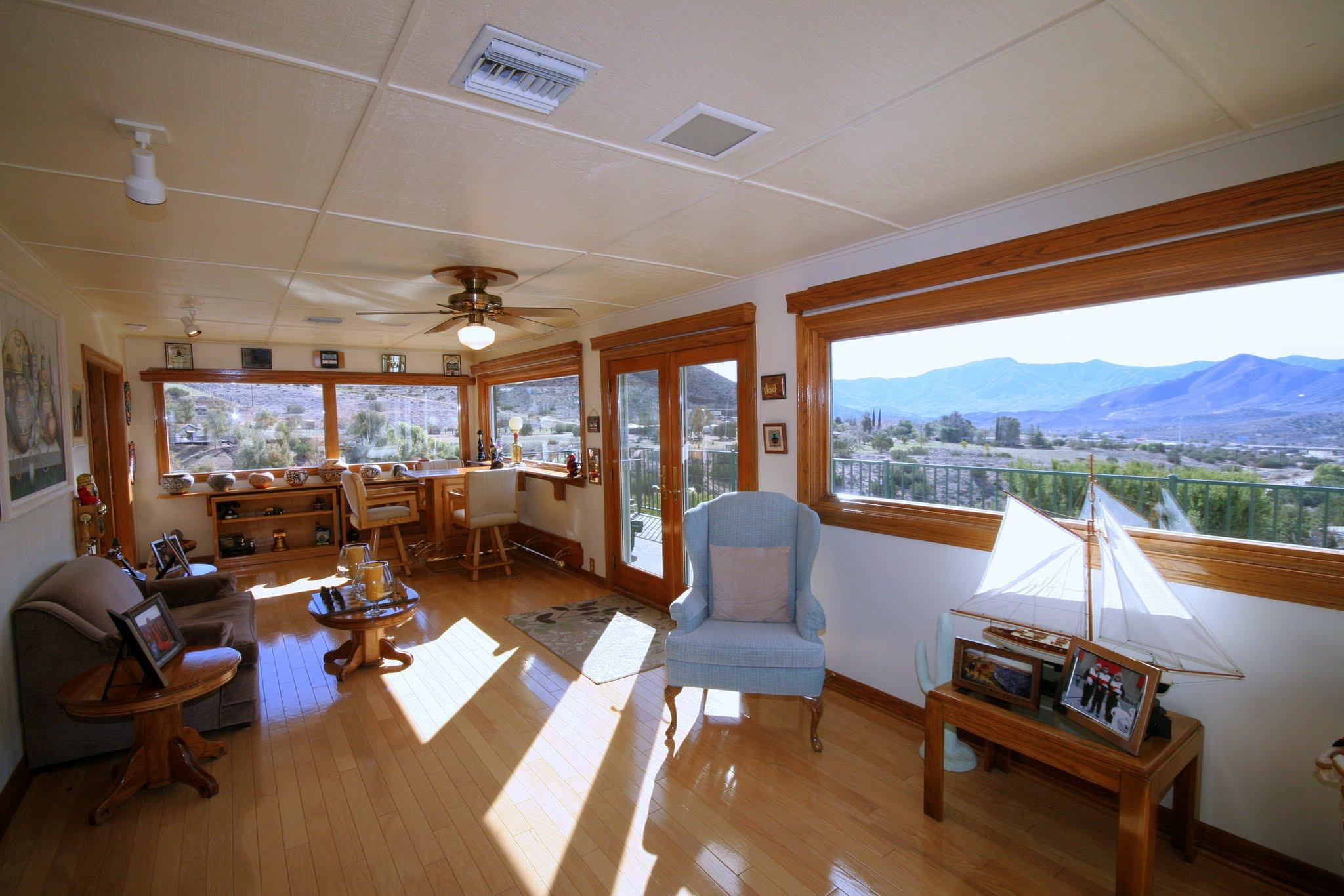 34421 Red Rover Mine Road Acton, CA 93510 - Photo 3 of 52 a outdoor space with furniture and a fireplace