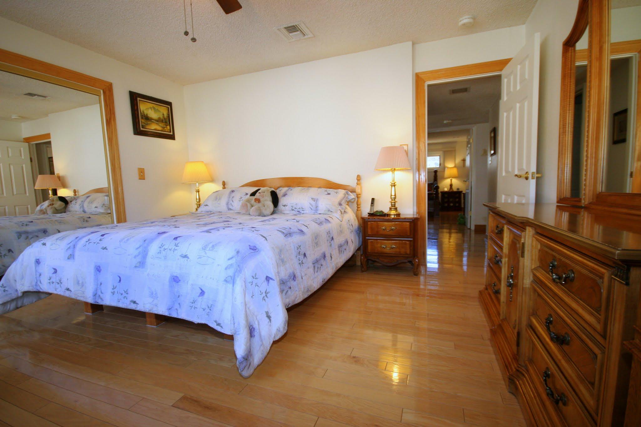 34421 Red Rover Mine Road Acton, CA 93510 - Photo 35 of 52 a bedroom with a bed and a walk in closet