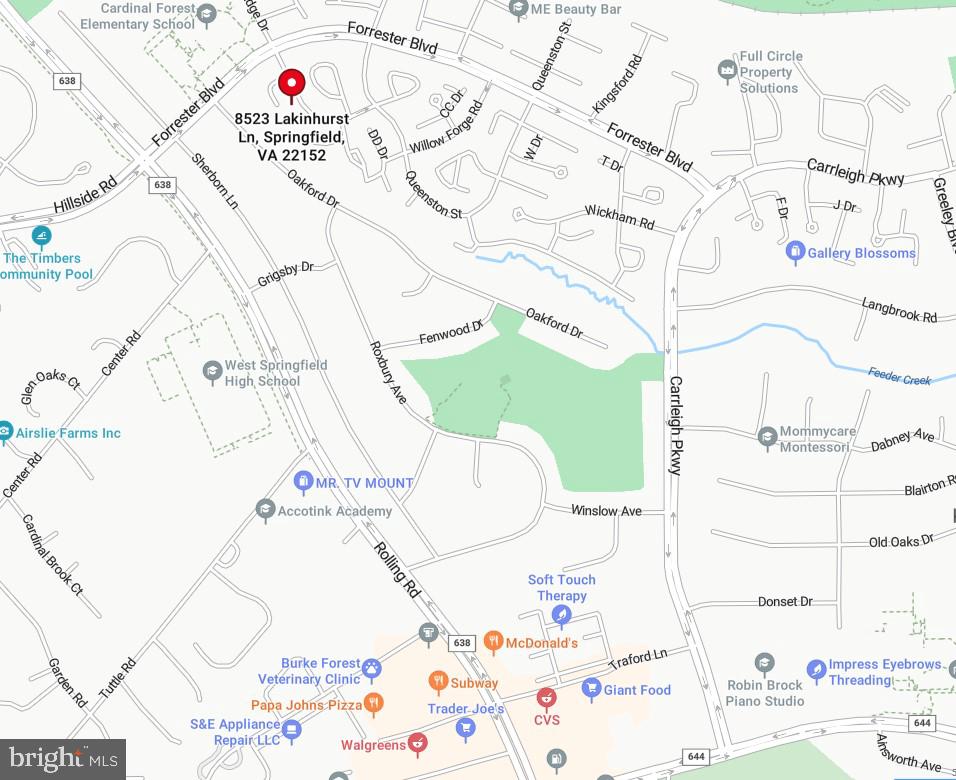 8523 Lakinhurst Lane Springfield, VA 22152 - Photo 68 of 76 Close to schools, shops, and restaurants