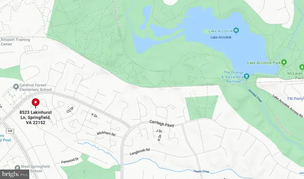 $715,500 | 8523 Lakinhurst Lane, Springfield, VA 22152