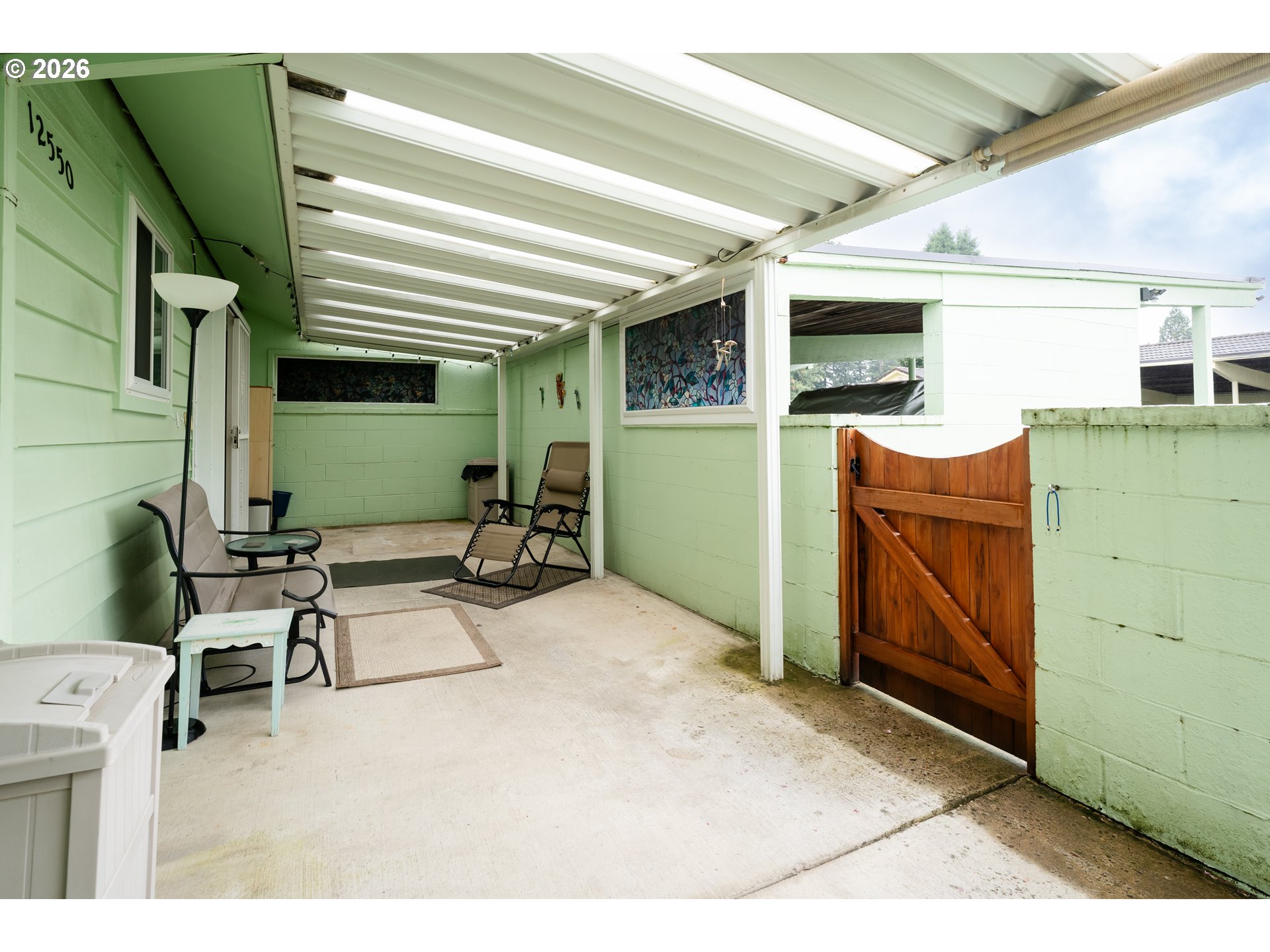 12550 Southeast Main Street Portland, OR 97233 - Photo 26 of 34 Covered Patio