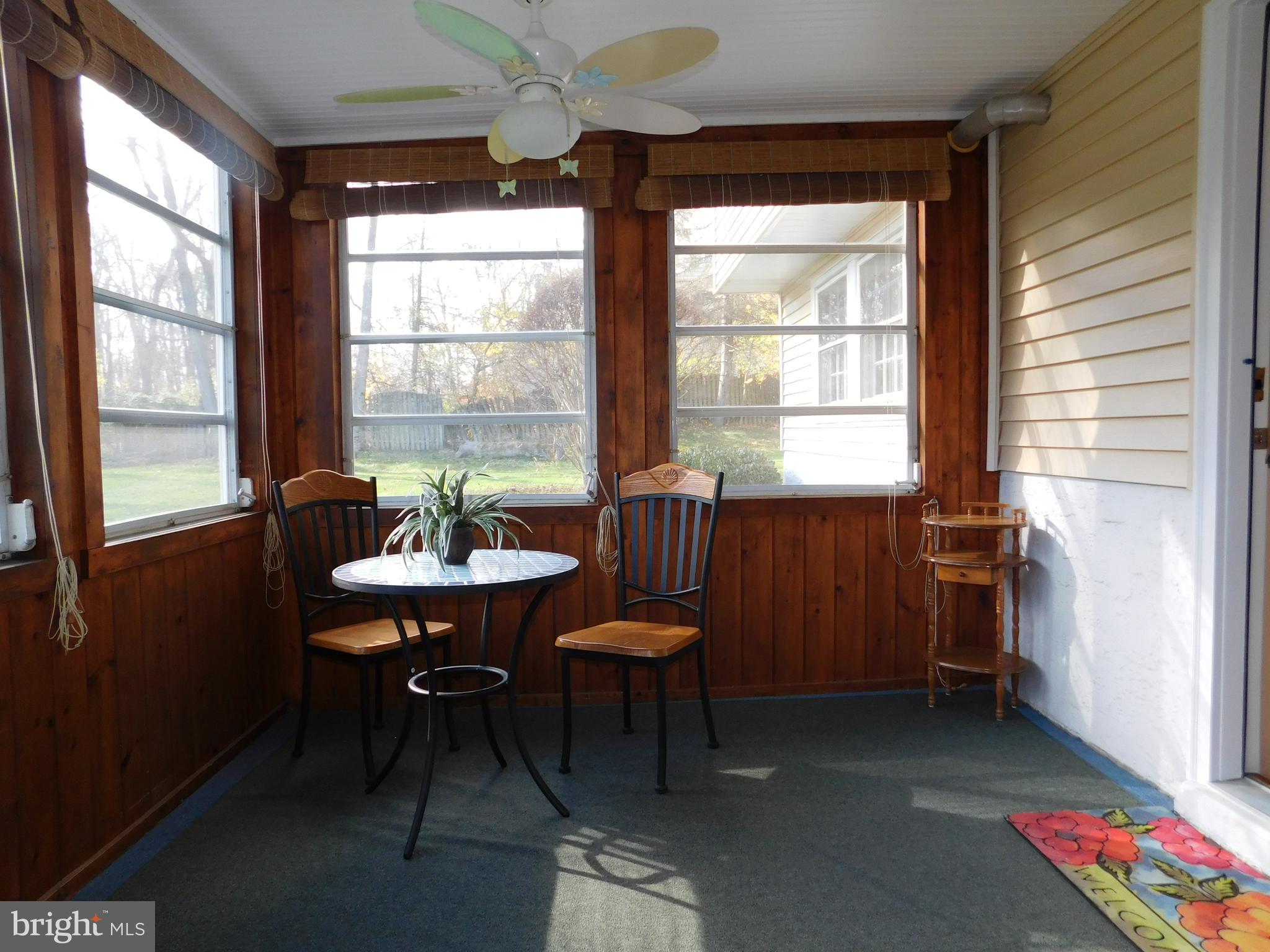 35 Stoopville Road Newtown, PA 18940 - Photo 52 of 78 Sunroom with ceiling fan
