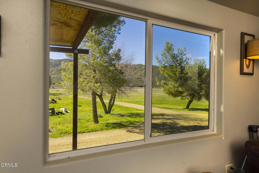 7343 Rose Valley Road Ojai, CA 93023 - Photo 20 of 50 a view of a garden from a window