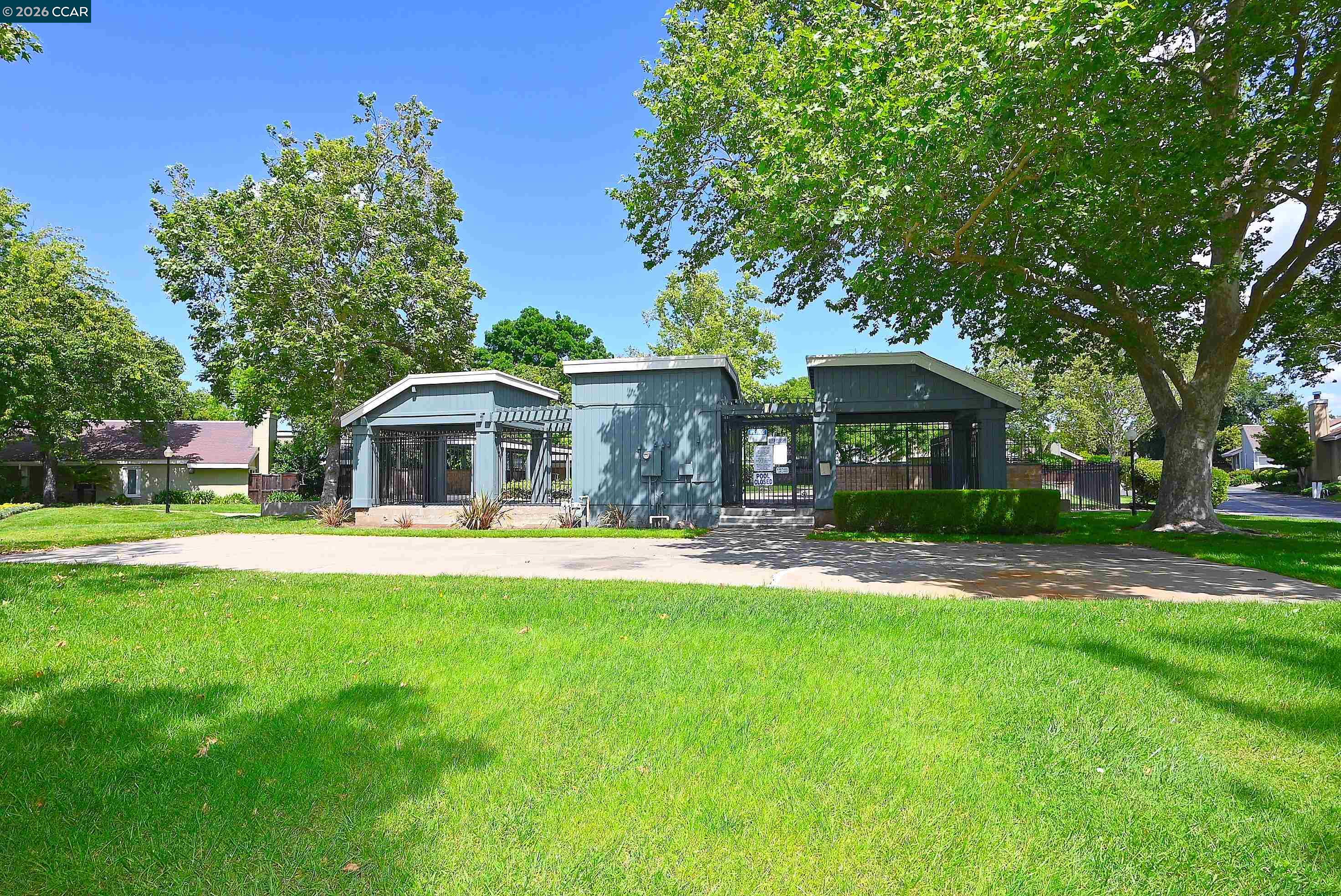 4284 Dubhe Court Concord, CA 94521 - Photo 43 of 46 a front view of a house with a garden