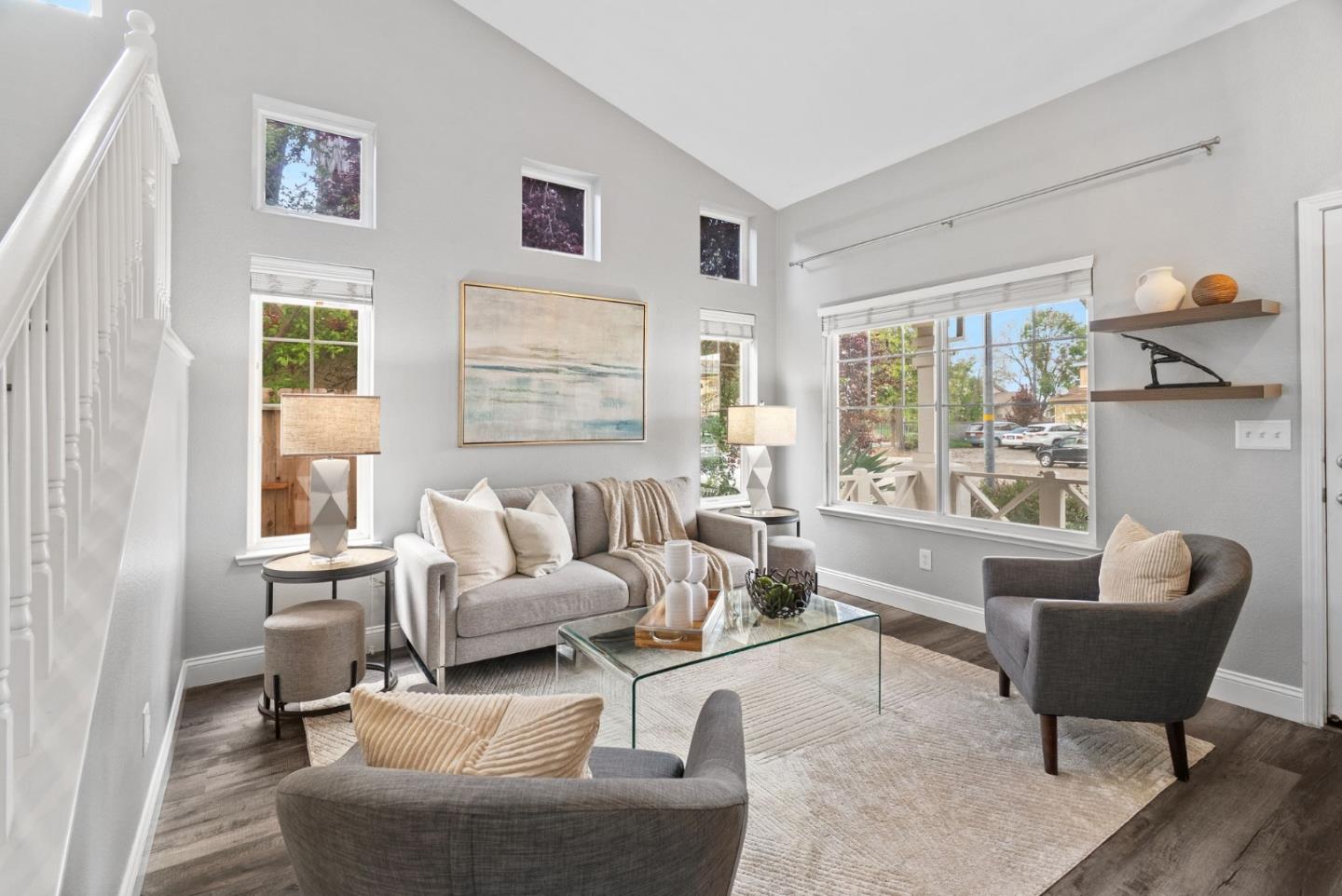56 Lavender Court Tracy, CA 95376 - Photo 4 of 56 a living room with furniture and a large window