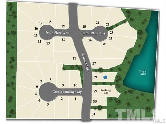 8121 Greys Landing Way, Unit 10 Raleigh, NC 27615 - Photo 12 of 14 Corner home site close to Shaw Lake