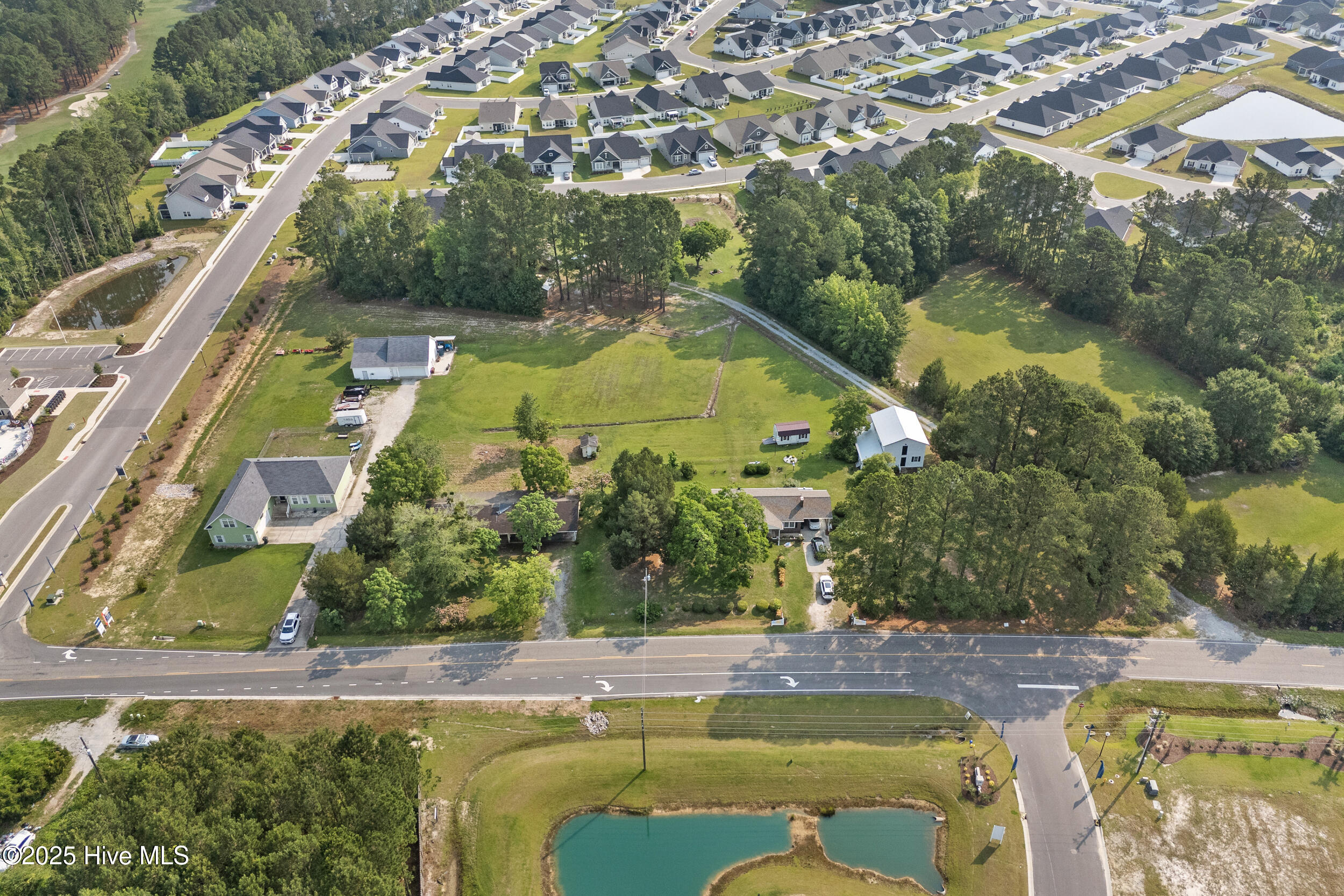670 Calabash Road Northwest Calabash, NC 28467 - Photo 24 of 28 Aerial