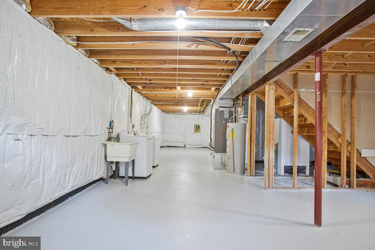 8401 Triple Crown Road Bowie, MD 20715 - Photo 31 of 44 Large unfinished basement