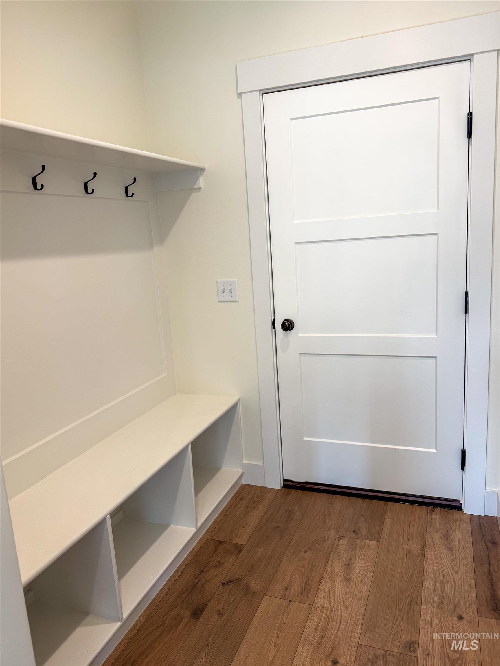 235 Whitman Street Albion, ID 83311 - Photo 14 of 23 Mudroom featuring dark wood-style floors