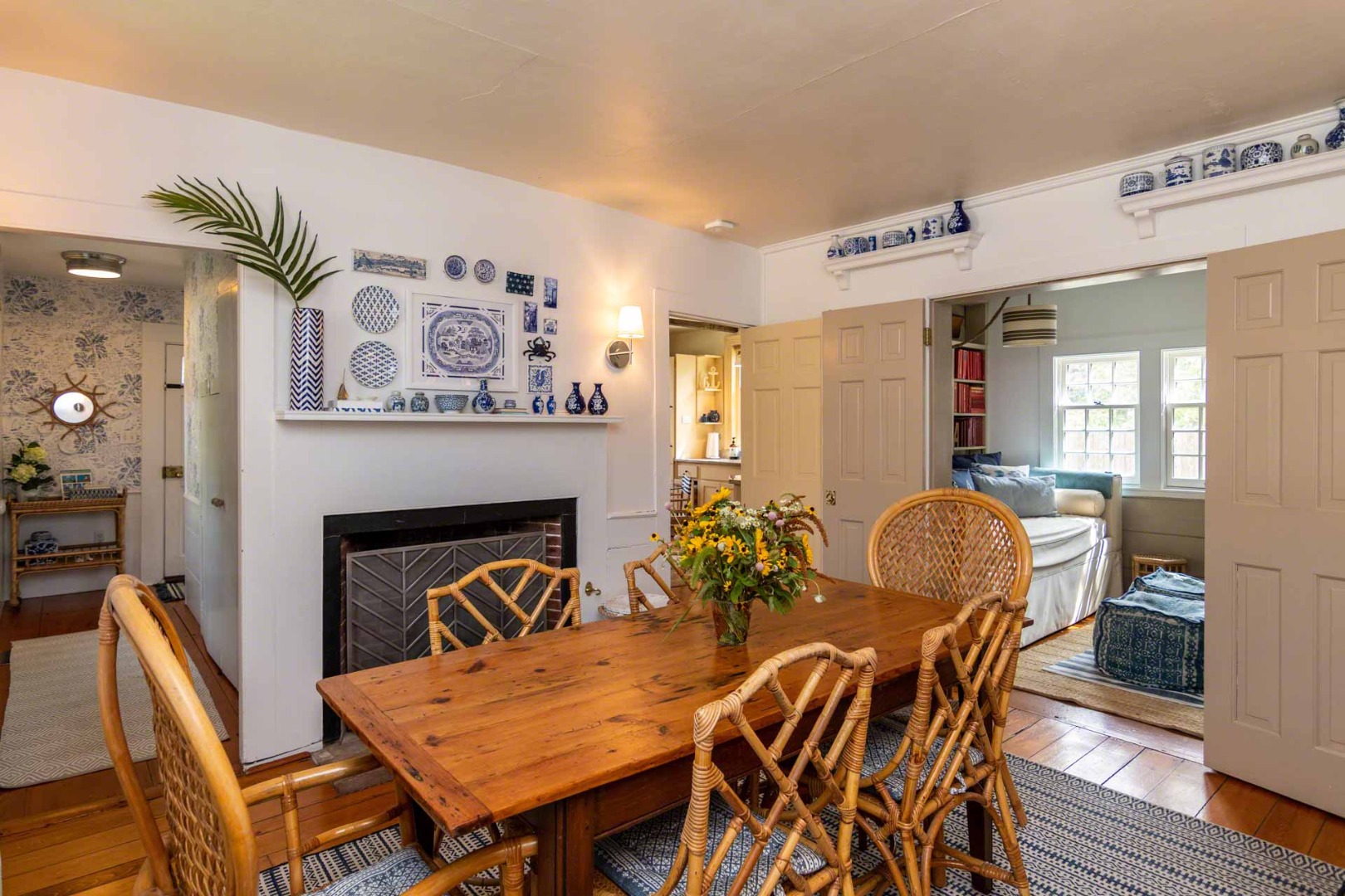 10 Peases Point Way North Edgartown, MA 02539 - Photo 16 of 45 a view of a a dining room with furniture window and wooden floor