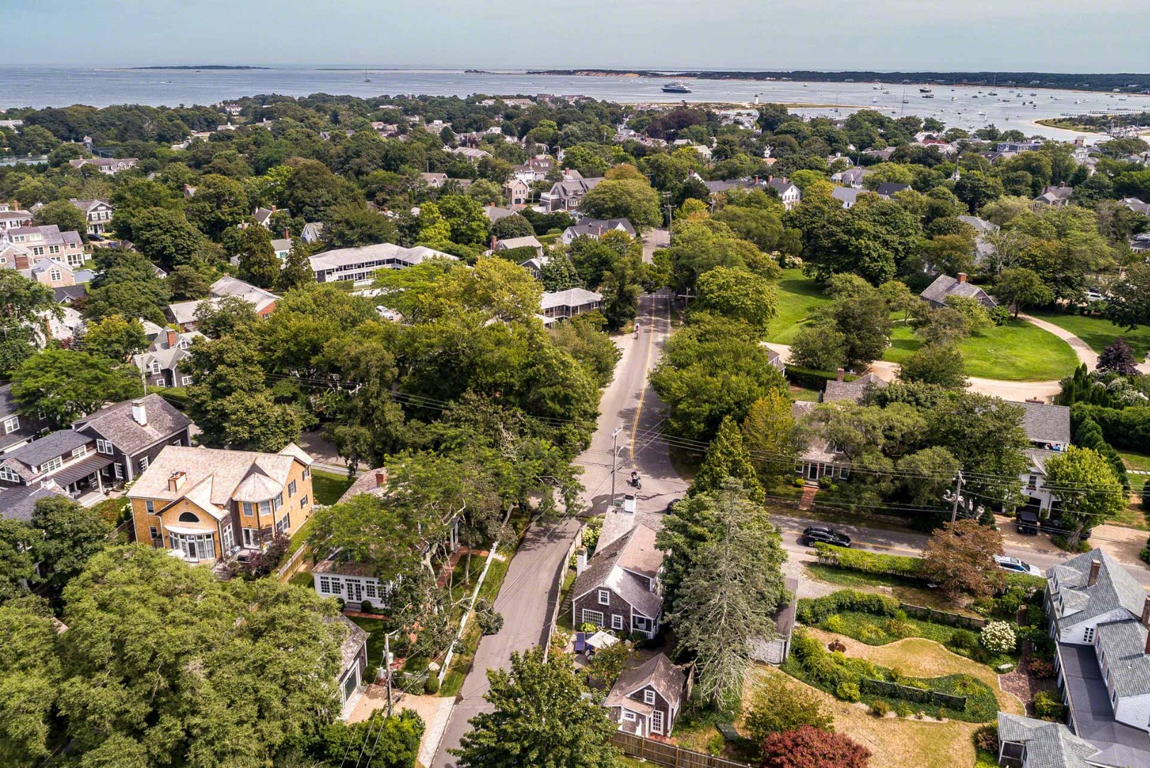 10 Peases Point Way North Edgartown, MA 02539 - Photo 6 of 45 an aerial view of multiple house