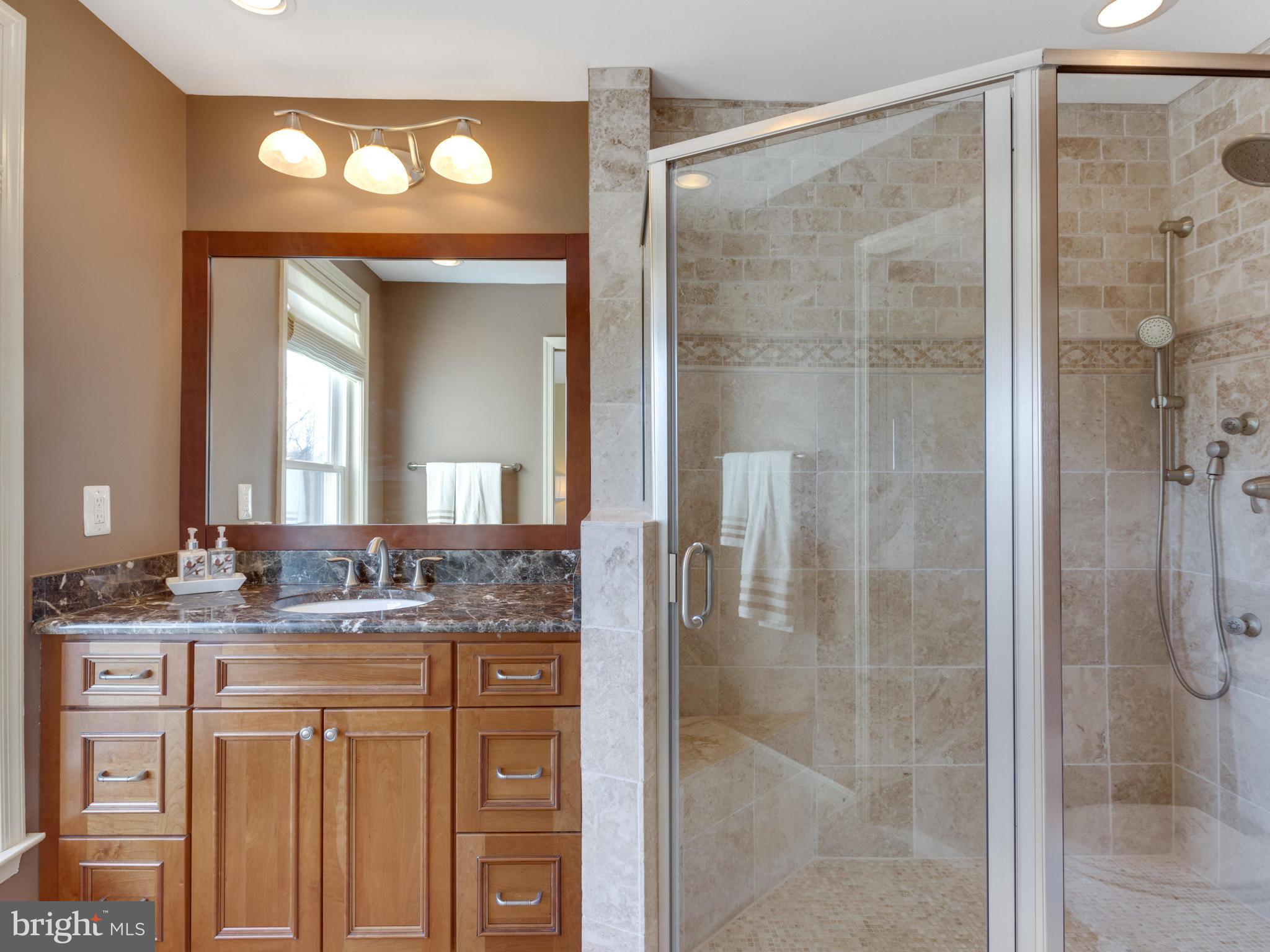 2072 Lake Audubon Court Reston, VA 20191 - Photo 15 of 30 a bathroom with a sink and a mirror