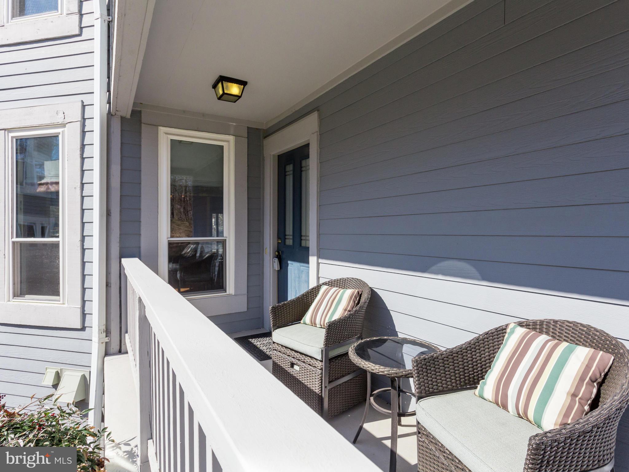 2072 Lake Audubon Court Reston, VA 20191 - Photo 3 of 30 a view of a two chairs in the balcony