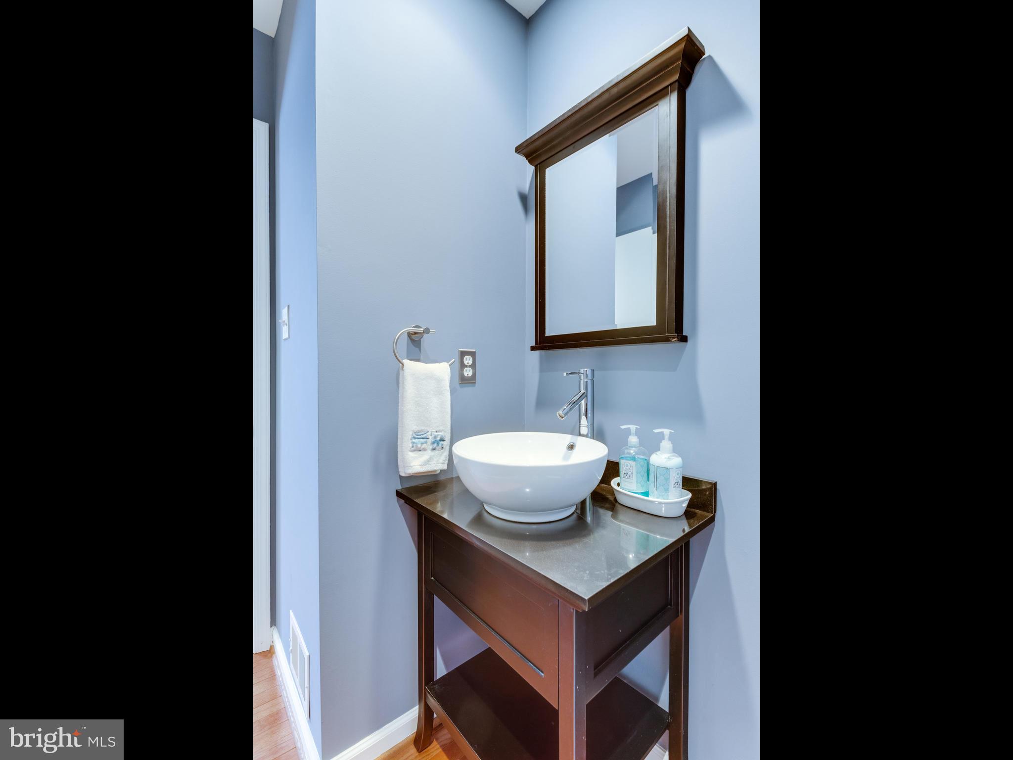 2072 Lake Audubon Court Reston, VA 20191 - Photo 10 of 30 a bathroom with a sink and a mirror