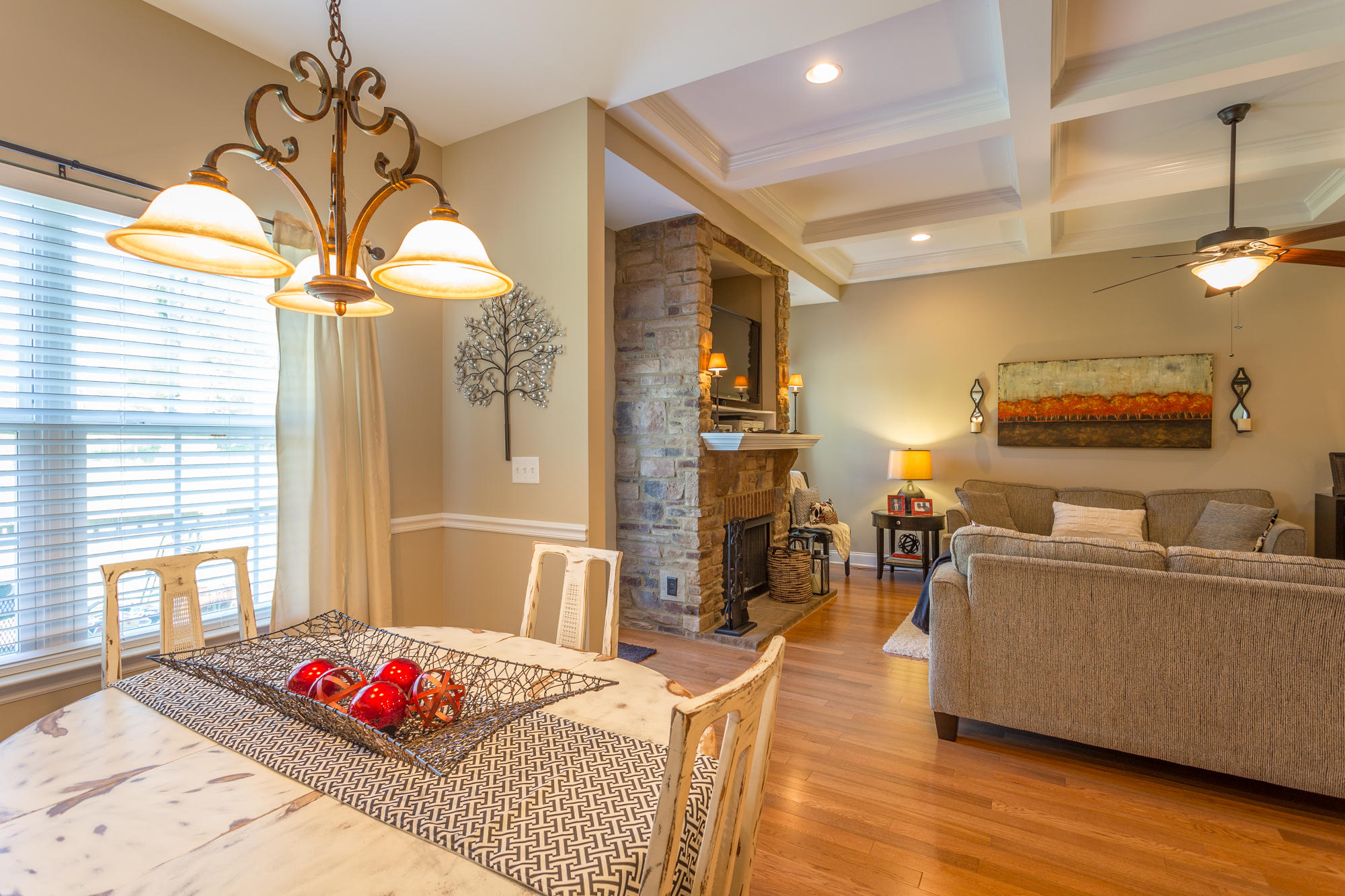 8645 Blanche Road Ooltewah, TN 37363 - Photo 12 of 46 Eat-in area and living room