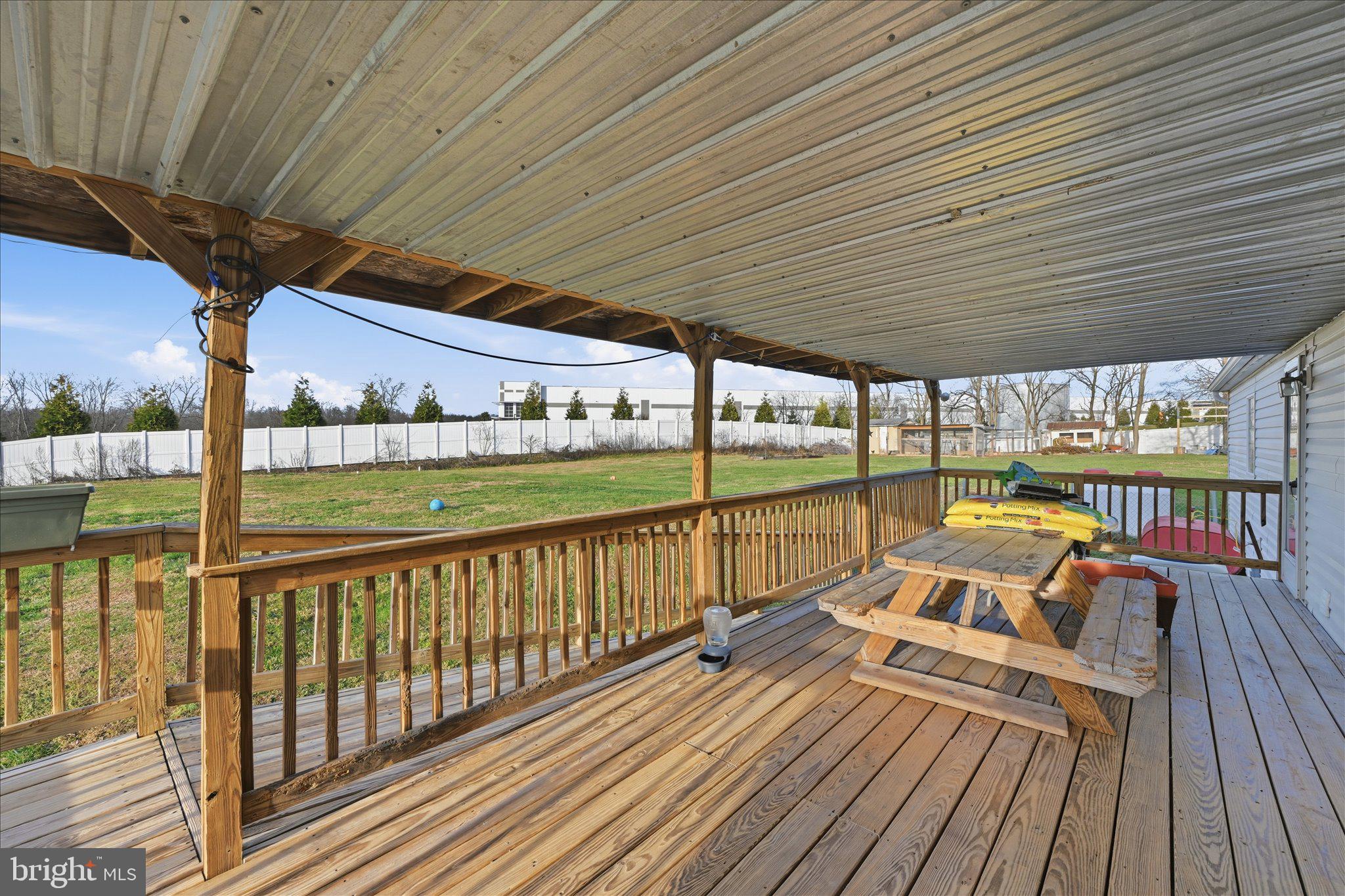 60 Bordnersville Road Jonestown, PA 17038 - Photo 11 of 45 a view of a balcony with wooden floor