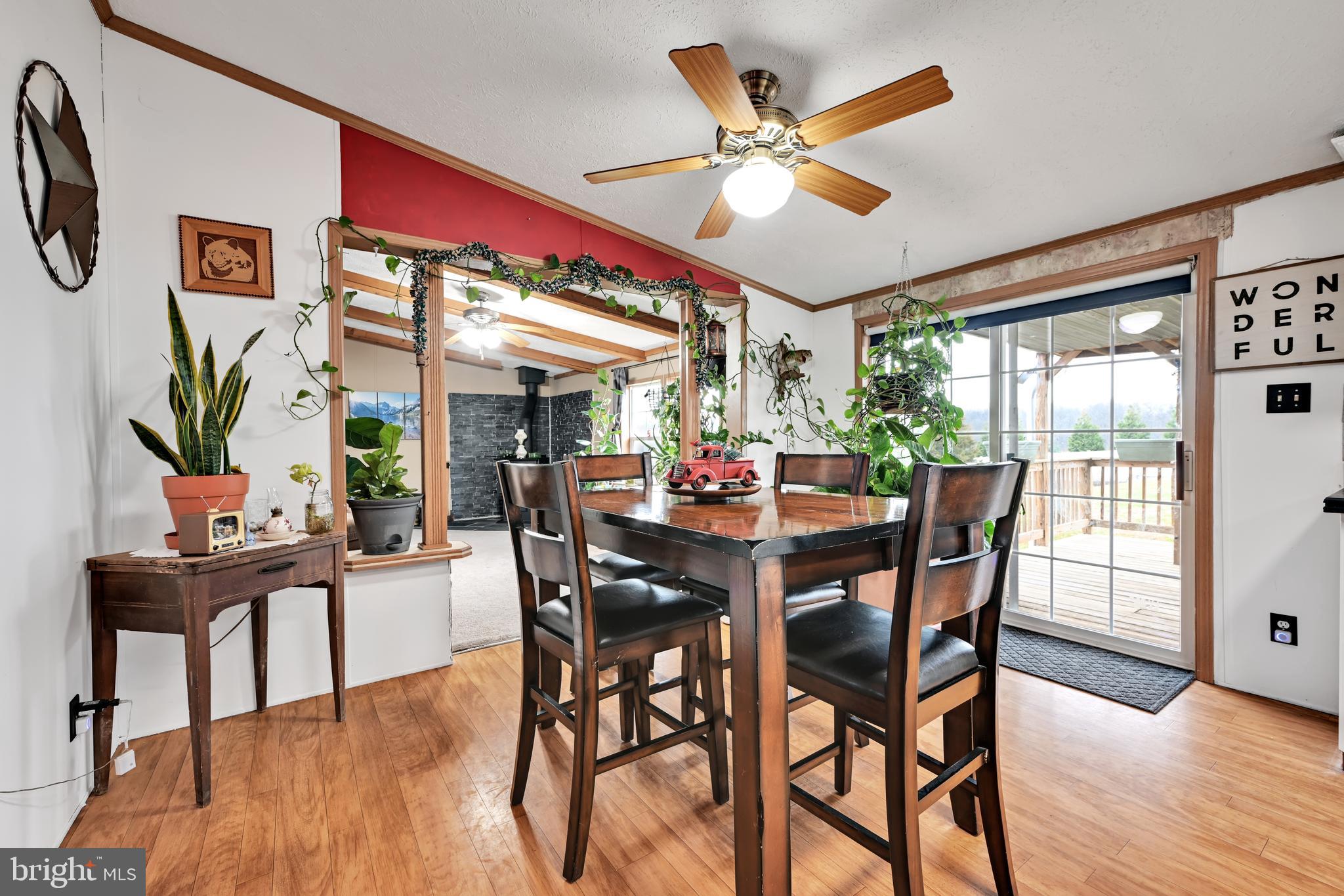 60 Bordnersville Road Jonestown, PA 17038 - Photo 17 of 45 a view of a dining room with furniture window and wooden floor