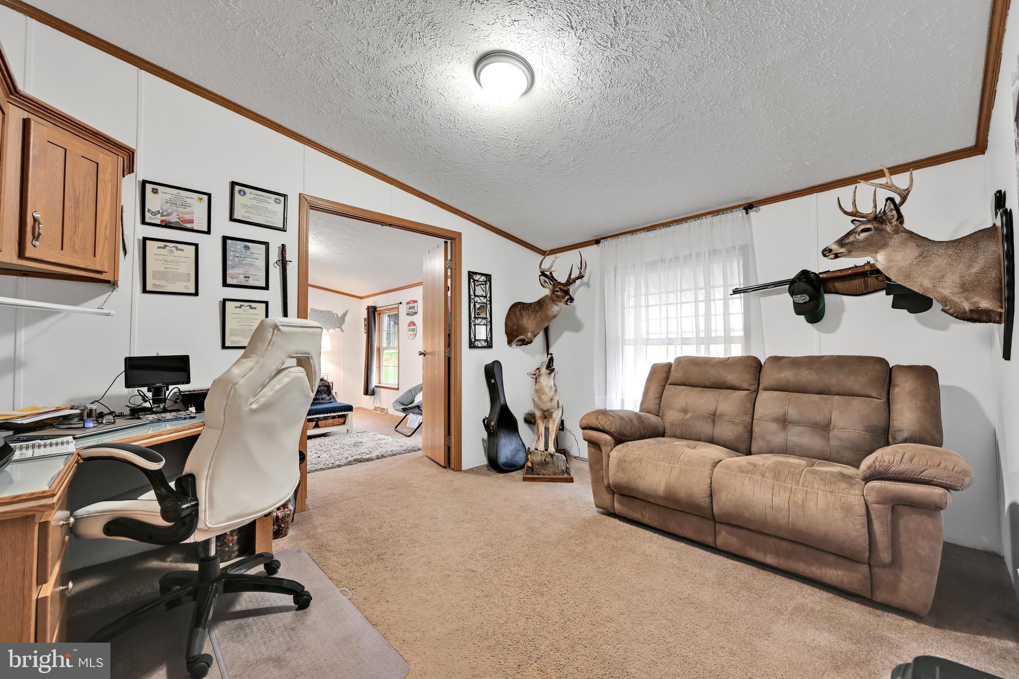 60 Bordnersville Road Jonestown, PA 17038 - Photo 31 of 45 a livingroom with workspace and a couch