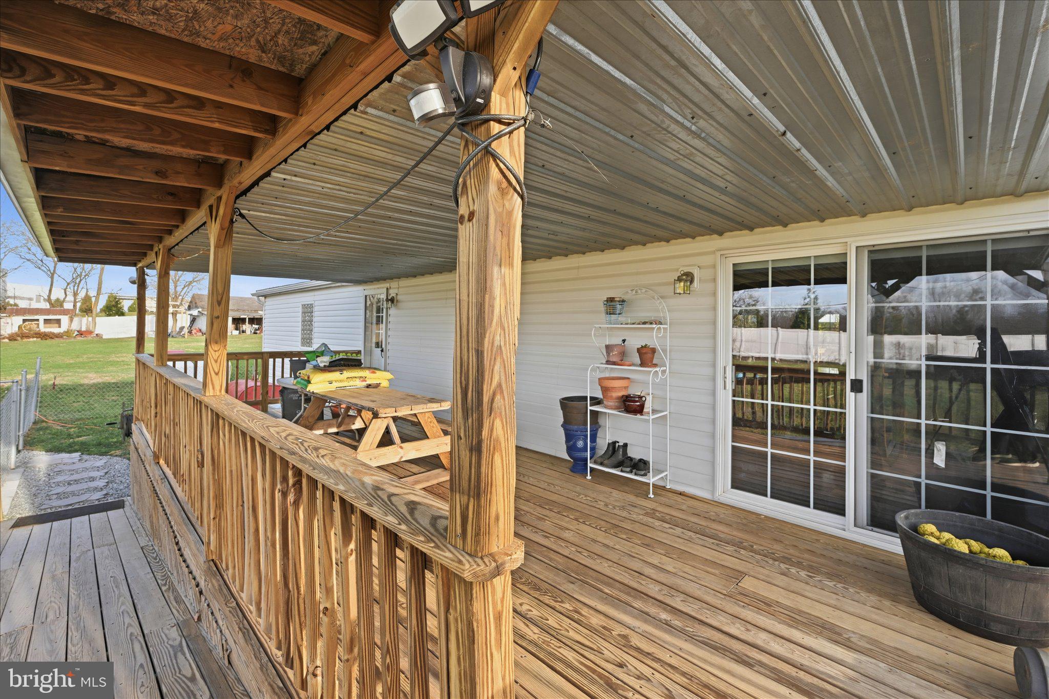 60 Bordnersville Road Jonestown, PA 17038 - Photo 43 of 45 a view of a porch with wooden floor