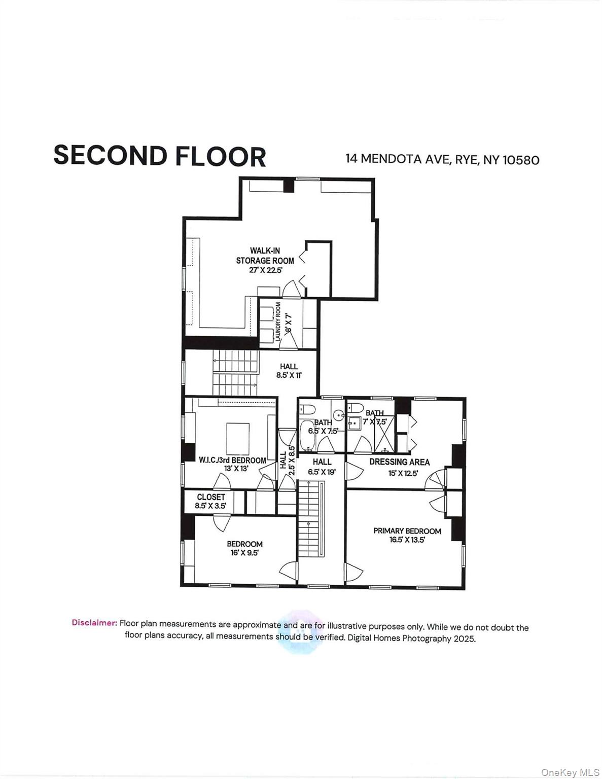 14 Mendota Avenue Rye, NY 10580 - Photo 31 of 33 a picture of a floor plan