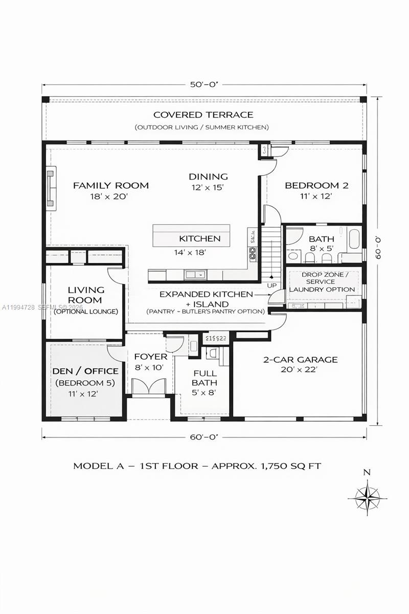 5766 Southwest 41st Street Miami, FL 33155 - Photo 2 of 12 1st Floor Model A