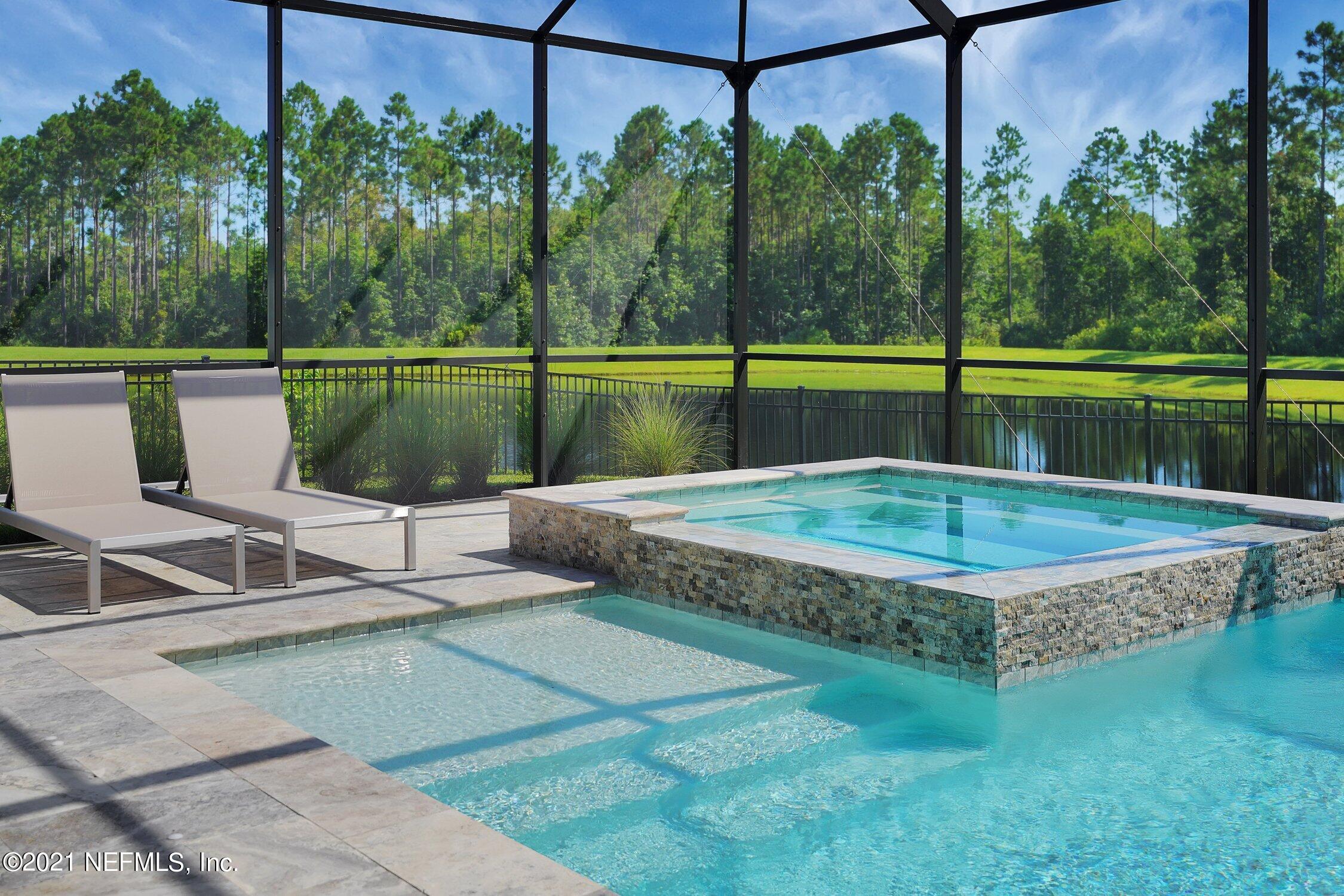 105 Shadow Rdg Trail Ponte Vedra, FL 32081 - Photo 54 of 77 Pool to Lake view