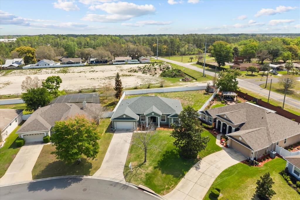 2309 Wolf Ridge Lane Mount Dora, FL 32757 - Photo 36 of 36 an aerial view of a house with a ocean view
