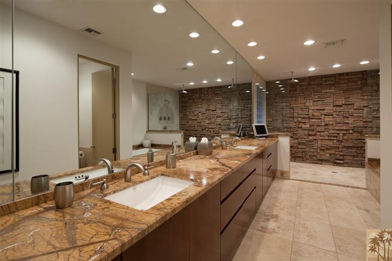 70669 Boothill Road Rancho Mirage, CA 92270 - Photo 20 of 27 a bathroom with a sink and a mirror