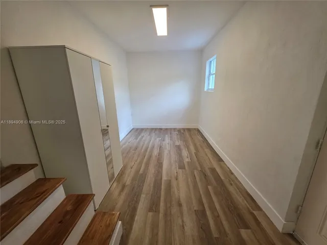 a view of wooden floor in a room