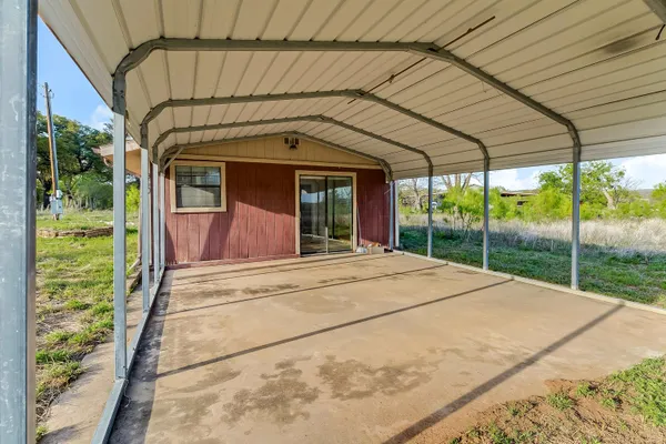 a view of entrance front of house