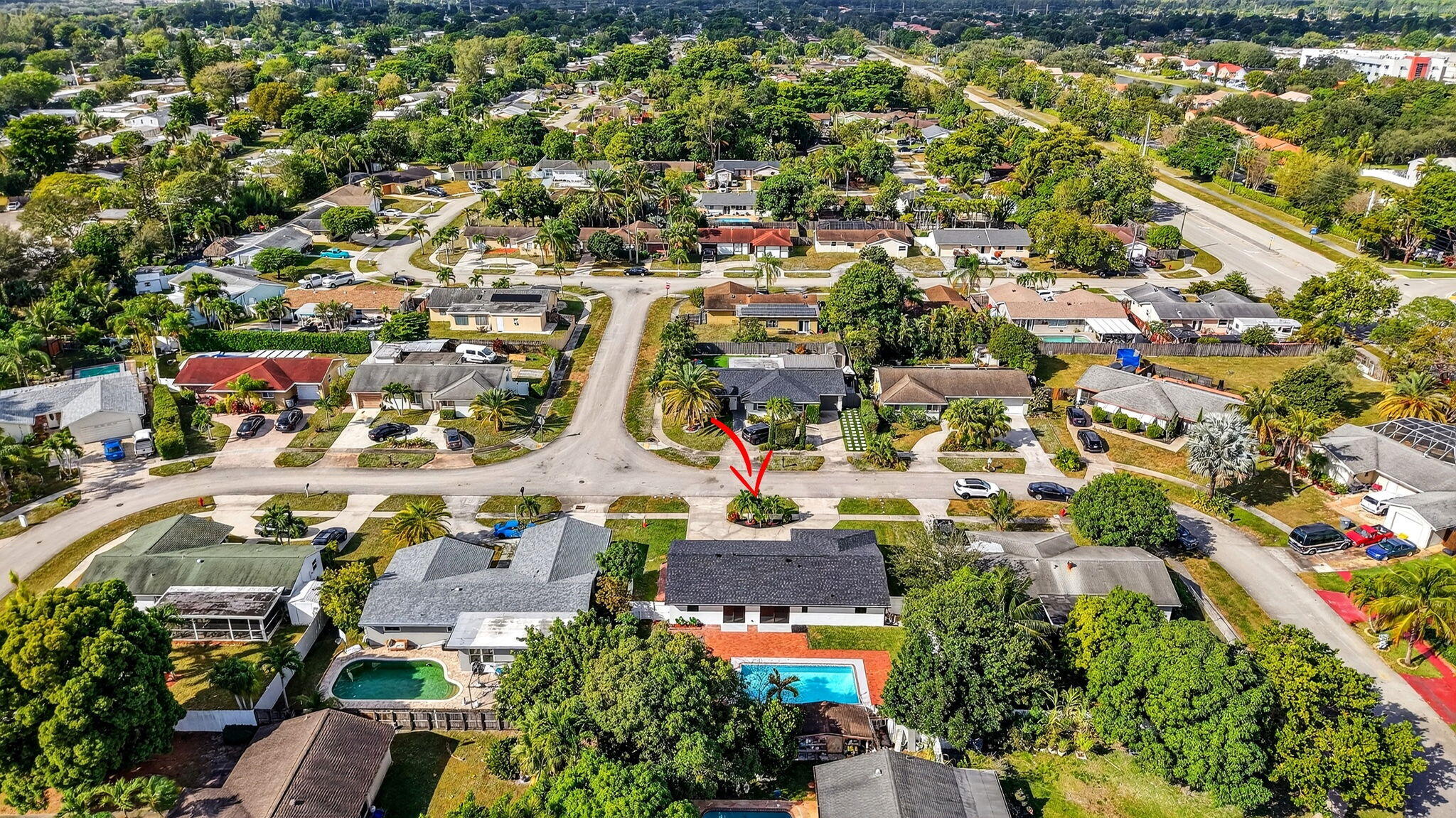 10151 Windtree Lane Boca Raton, FL 33428 - Photo 37 of 39 an aerial view of residential houses with outdoor space