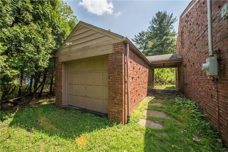 359 Beadling Road Pittsburgh, PA 15228 - Photo 16 of 25 The brick one-car garage is connected, via a breezeway, to the house. Perfect for those rainy days!